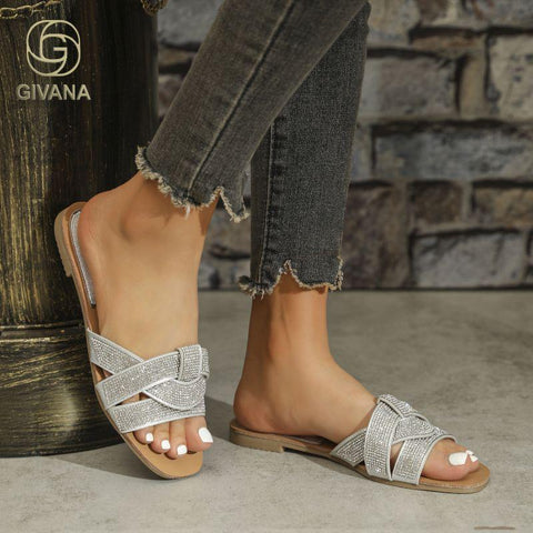 Sparkle Sandals - Silver