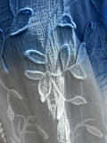 Lightweight Ombré Cotton Shirt - Blue