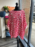 Oversize Boxy Textured Cheesecloth Top