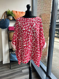 Oversize Boxy Textured Cheesecloth Top