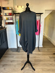 Sweatshirt Jersey Dress - Charcoal