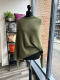 Asymmetric Batwing Knit