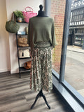 Shirred Waist Culottes