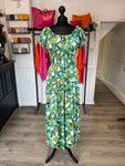 Floral Maxi Dress - Green