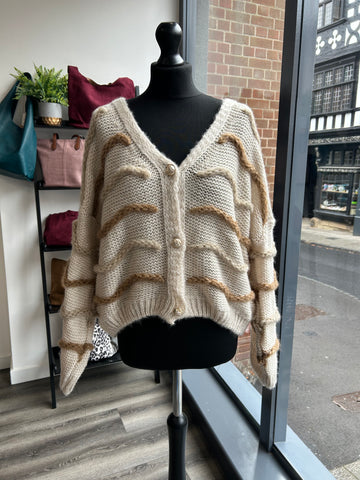 Chunky Cardigan - Cream