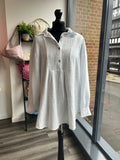 Oversize Cotton Smock Top