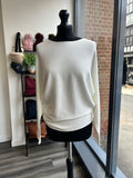 Ribbed Batwing Jumper