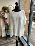 Boxy Cheesecloth Top