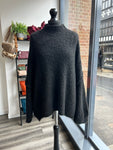Oversize Slouchy Jumper - Black