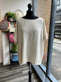 Boxy Cheesecloth Top