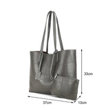 Large 2in1 Tote - Black