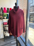 Longline Cowl Neck Jumper