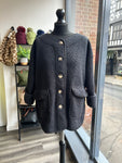 Boucle Shacket - Black
