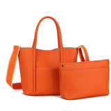 2in1 Cross/Hand Bag - Orange