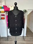 Lace Button Down Top