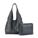 Slouchy 2in1 Shoulder Bag - Navy