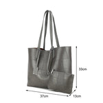 Large 2in1 Tote - Taupe