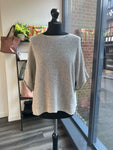 Boxy Cotton Fine Knit