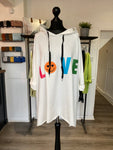 “Love” Sweatshirt Jersey Hoodies
