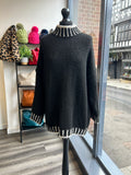 Oversize Longline Blanket Knit Jumper
