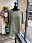 Boxy Cheesecloth Top