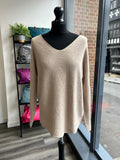 V Neck Thin Knit