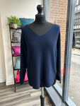 V Neck Thin Knit