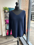V Neck Thin Knit