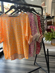 Oversize Boxy Textured Cheesecloth Top