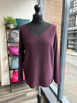 V Neck Thin Knit