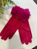 Faux Fur Gloves
