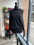 Asymmetric Batwing Knit