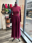 Needlecord Palazzo Trousers