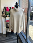 Longline Cowl Neck Jumper