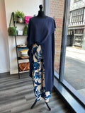 Printed Straight Leg Trousers