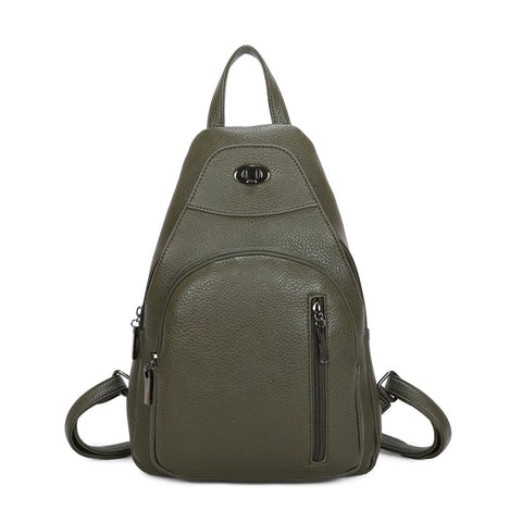 Clasp Backpack - Khaki