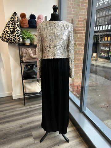 Satin Trousers - Black