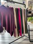 Asymmetric Batwing Knit
