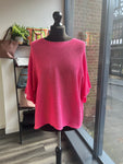 Boxy Cotton Fine Knit