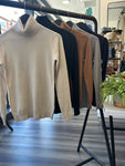 Thin Knit Polo Neck Jumpers