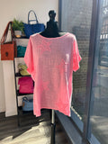 Linen Blend Star Top