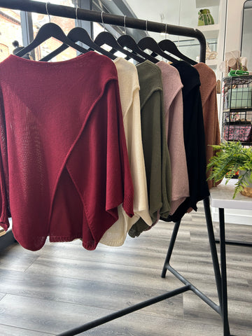 Crossover Cotton Knit