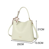Scarf Handbag - White