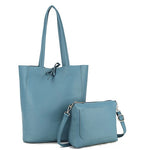 2in1 Slouchy Tote Bag - Blue