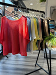 Fine Cotton Boxy Layering Knit
