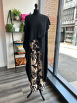 Printed Straight Leg Trousers