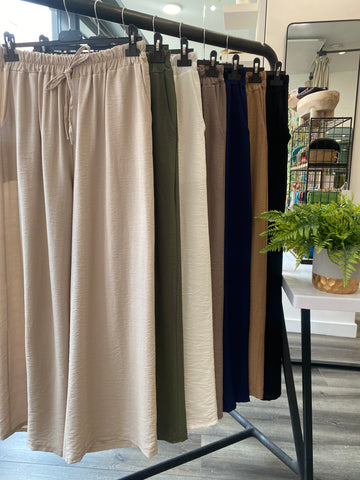 Wide Leg Trousers