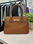 Clasp Bag - Tan