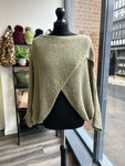 Crossover Knit Jumper
