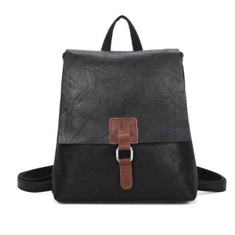 Satchel Backpack - Black
